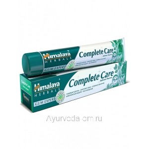 100% Вегетарианская Зубная паста для комплексной защиты зубов и дёсен (Complete Care) 75мл. Himalaya Herbals